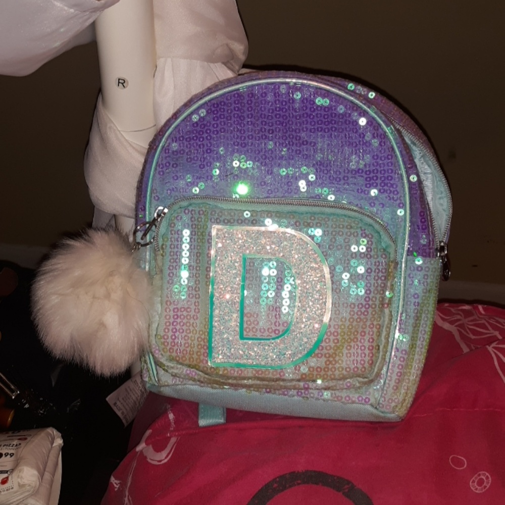 A mini backpack